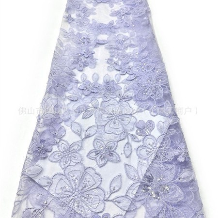 Francés ricos y famosos temperamento pequeño vestido de encaje flor ligero lujoso alto sentido vestido de noche vestido de tela