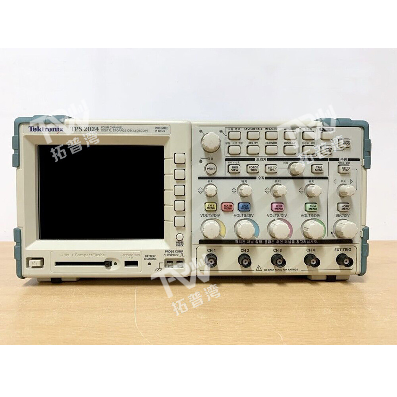 Tektronix 泰克 100MHz 四通道 TPS2024 混合域数字示波器