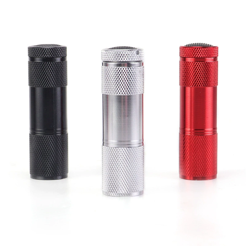 Завод прямой 9LED фиолетовый фонарик УФ Многофункциональный банкнота проверка фонарик 395 ультрафиолетовый фонарик