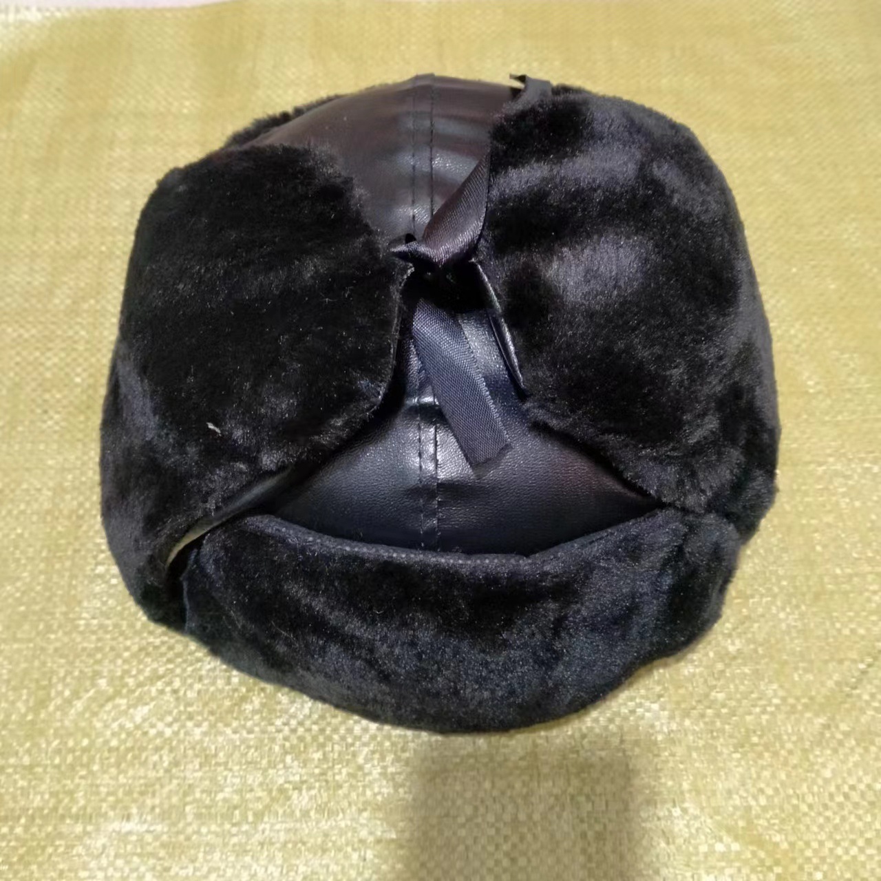 普通棉安全帽防砸冬季保暖加绒防寒护头护颈工地施工建筑户外