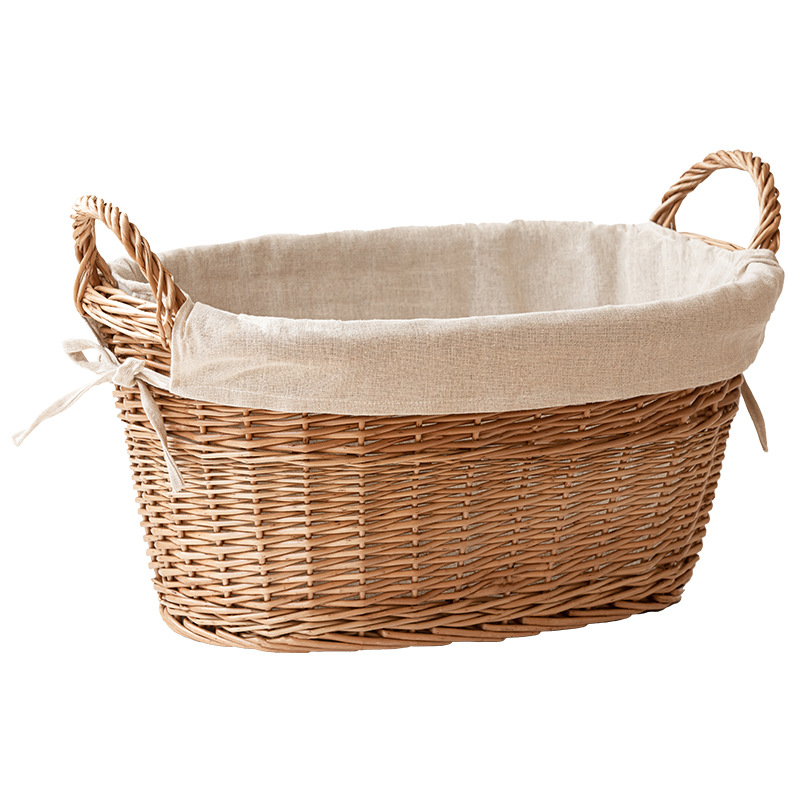 Cesta de ropa sucia de mimbre, cesta de almacenamiento de ropa sucia, baño de alto valor, ropa, artefacto, almacenamiento de muñecas