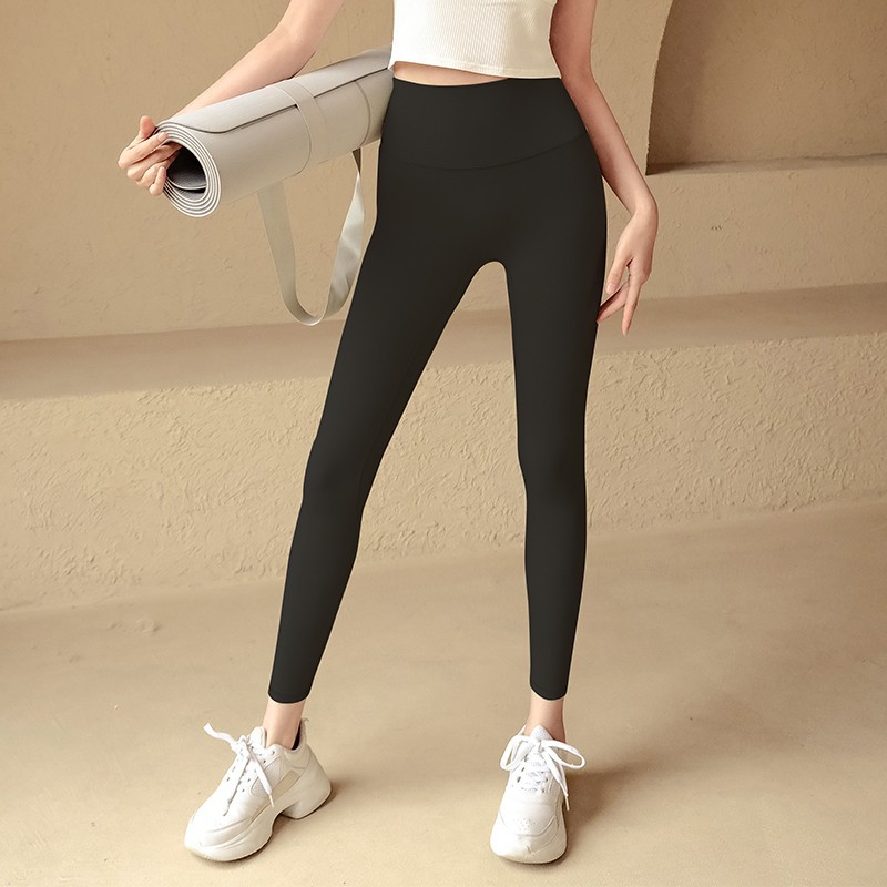 Yoga Pants For Women,Tight-fitting,Running,High-waisted,Hip-lifting,Stretchy,Quick-drying,High-end Nude-feeling Professional Training Fitness Pants