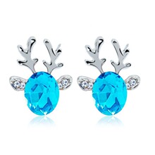 Creative Exquisite Fashionable Christmas Gems Deer