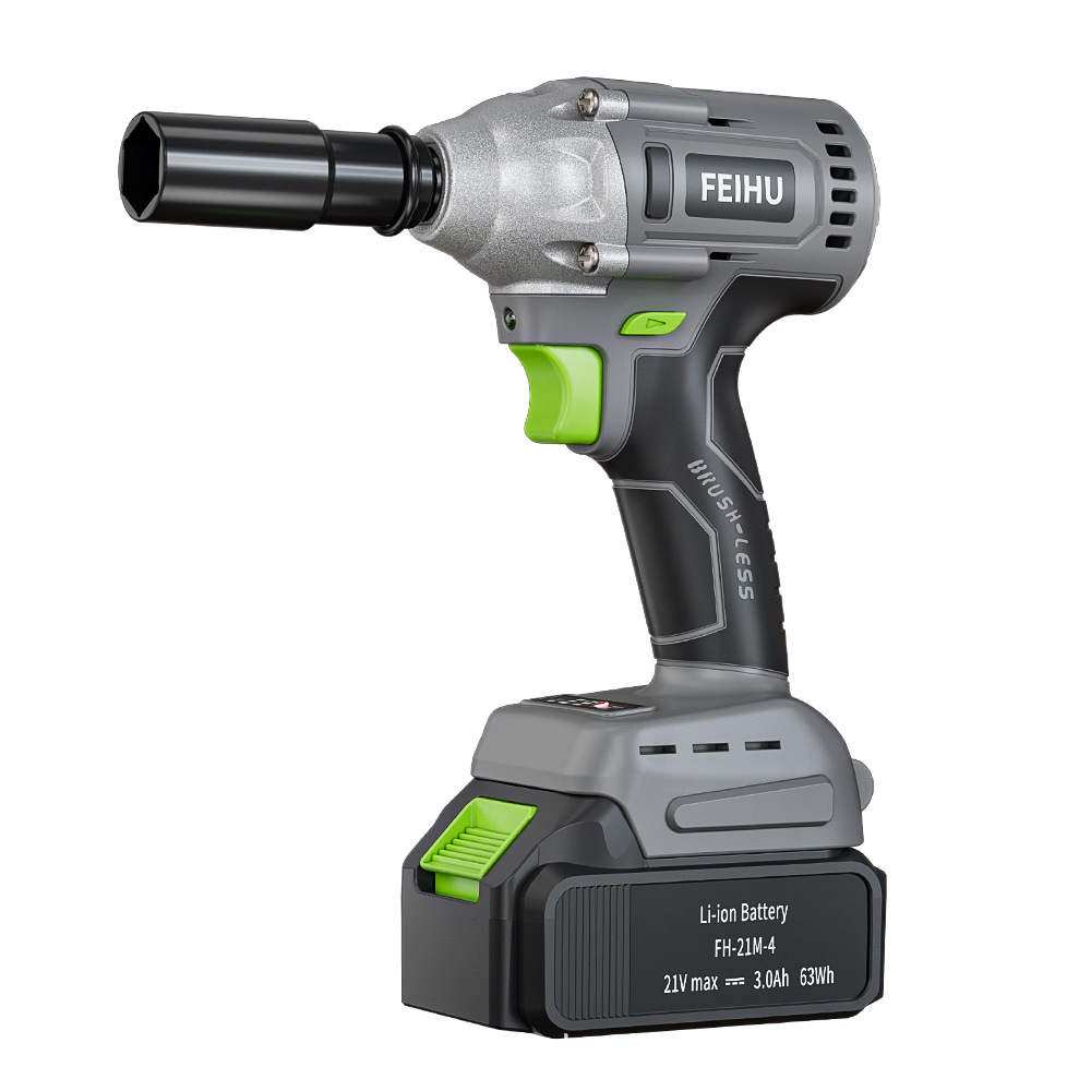 Flying Tiger 21V en stock 320NM llave eléctrica sin escobillas carga de litio gran torsión llave eléctrica de impacto