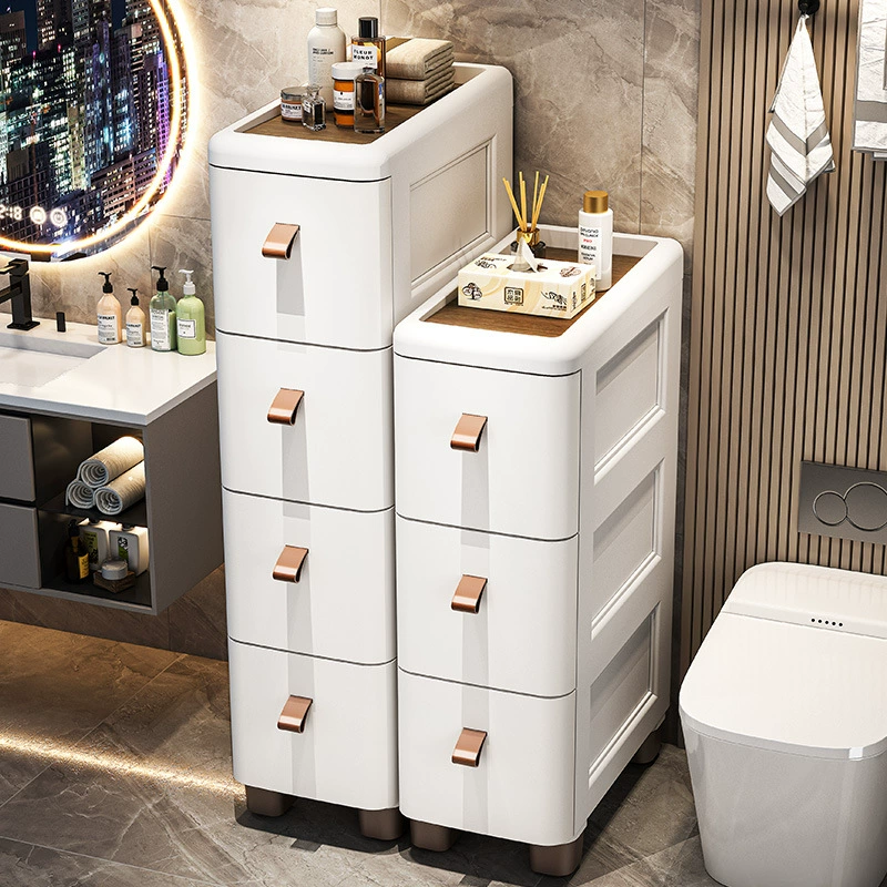 18-70 широкий передвижной пластиковый щель шкаф с выдвижным ящиком высокого качества, шкаф для гостиной, многослойный шкаф для хранения