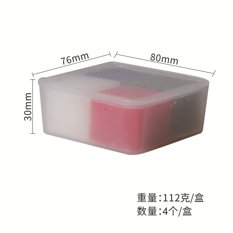 Materiales dentales, consumibles orales, productos de cera, cera para incrustaciones, cera de grabado para enseñanza, bloques de cera de cuatro colores para enseñanza