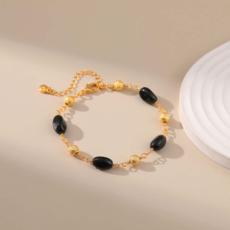 Fashion Geometric Copper Irregular Plating Bracelets 1 Piece