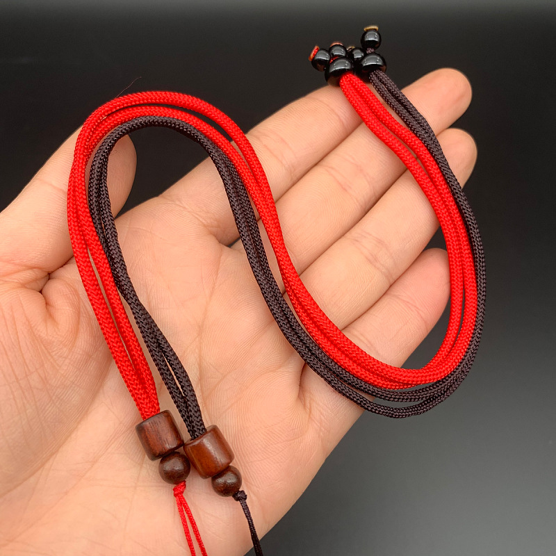 Collar cuerda colgante cuerda ágata colgante collar cuerda fábrica al por mayor