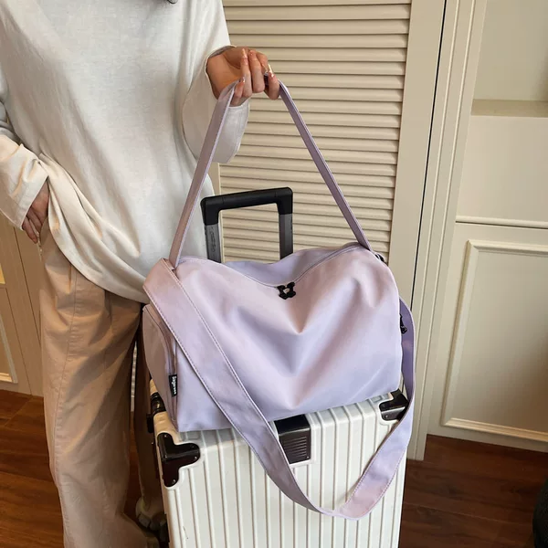 Sports Yoga Fitness Bag for Women, Dry and Wet Separation, Large Capacity Satchel Travel Bag, Travel Luggage Storage Bag for Men