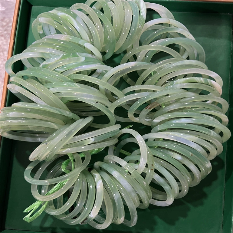 Оптовая продажа в прямом эфире Агат халцедон браслет третий с половиной ландшафтного озера