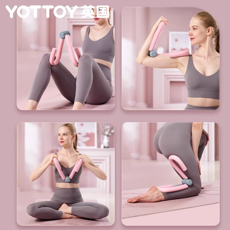 Equipo de fitness en el hogar portátil directo de fábrica S-tipo clip de pierna de yoga