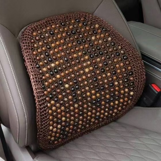 Car Waist Support Bodtigen Car Backrest Cushion Summer Hand-woven Breathable Seat Waist Pillow Waist Support Waist Pad