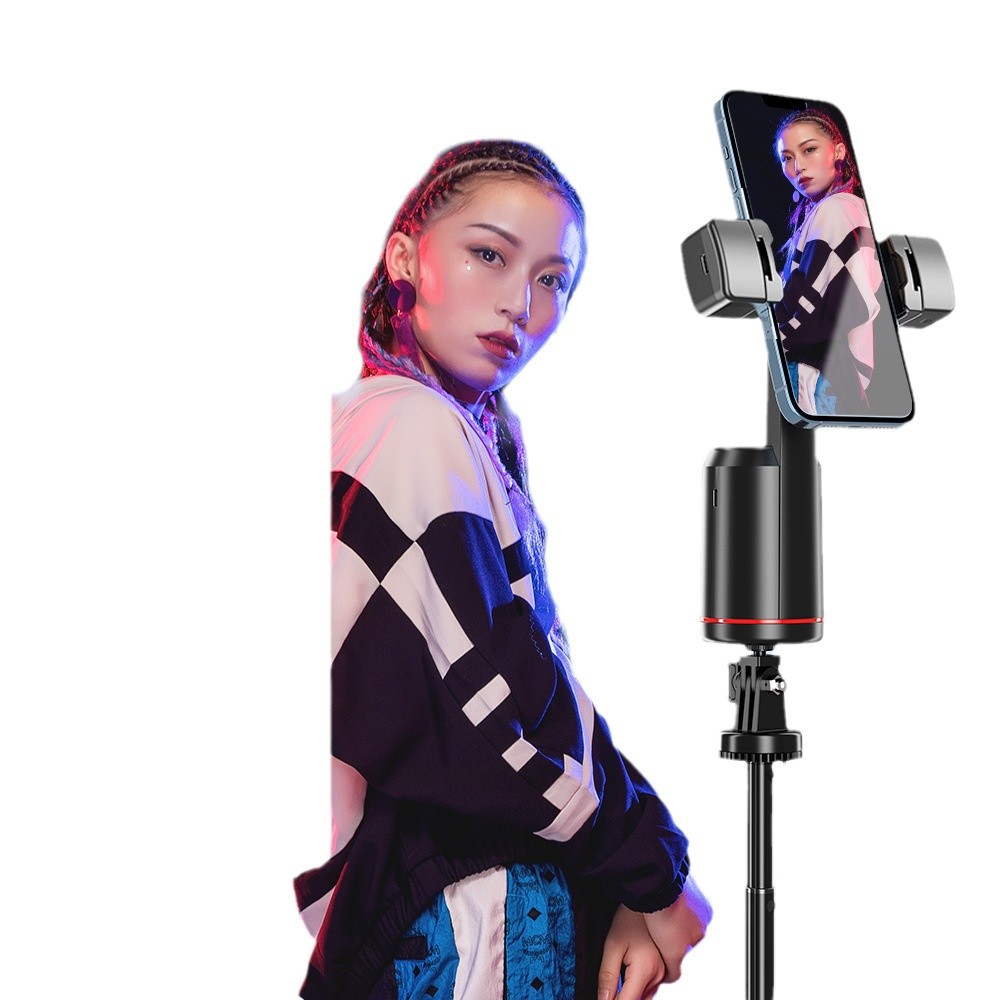 Q02 nuevo dispositivo de transmisión en vivo de gestos de IA de control remoto Bluetooth multifuncional con cámara de seguimiento de rostro automático