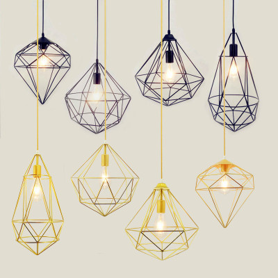 Nordic Industrial Style Bar Table Lamp Shop Lamp Chandelier Commercial Modern Simple Small Personality Creative Single Chandelier