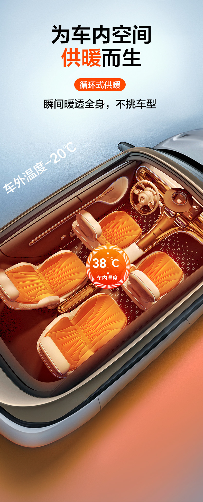 Car heating cushion winter single and double seat car electric heating modification 12V24V warm graphene seat cushion
