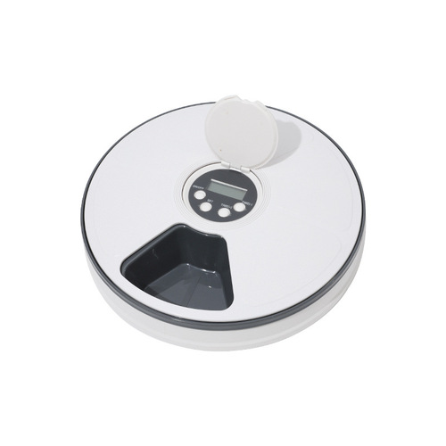 Pet bowl, pet supplies, six-hole smart timer feeder, timer and quantitative food utensils, pet automatic feeder