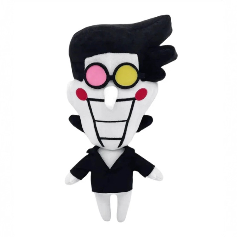 跨境新款DELTARUNE Tenna plush三角符文毛绒娃娃毛绒玩具|undefined