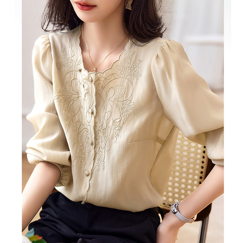 Elegant autumn shirt