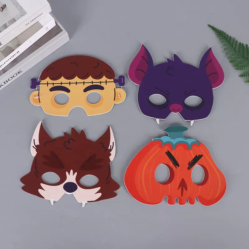 EVA动物面具跨境出口定制动物面具厂家直销