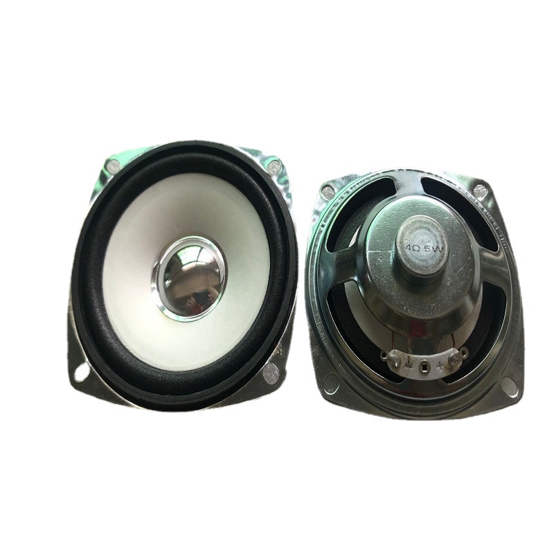 工厂直销3寸77mm内磁白盆 4欧5瓦手提蓝牙音响喇叭方形浅盆扬声器