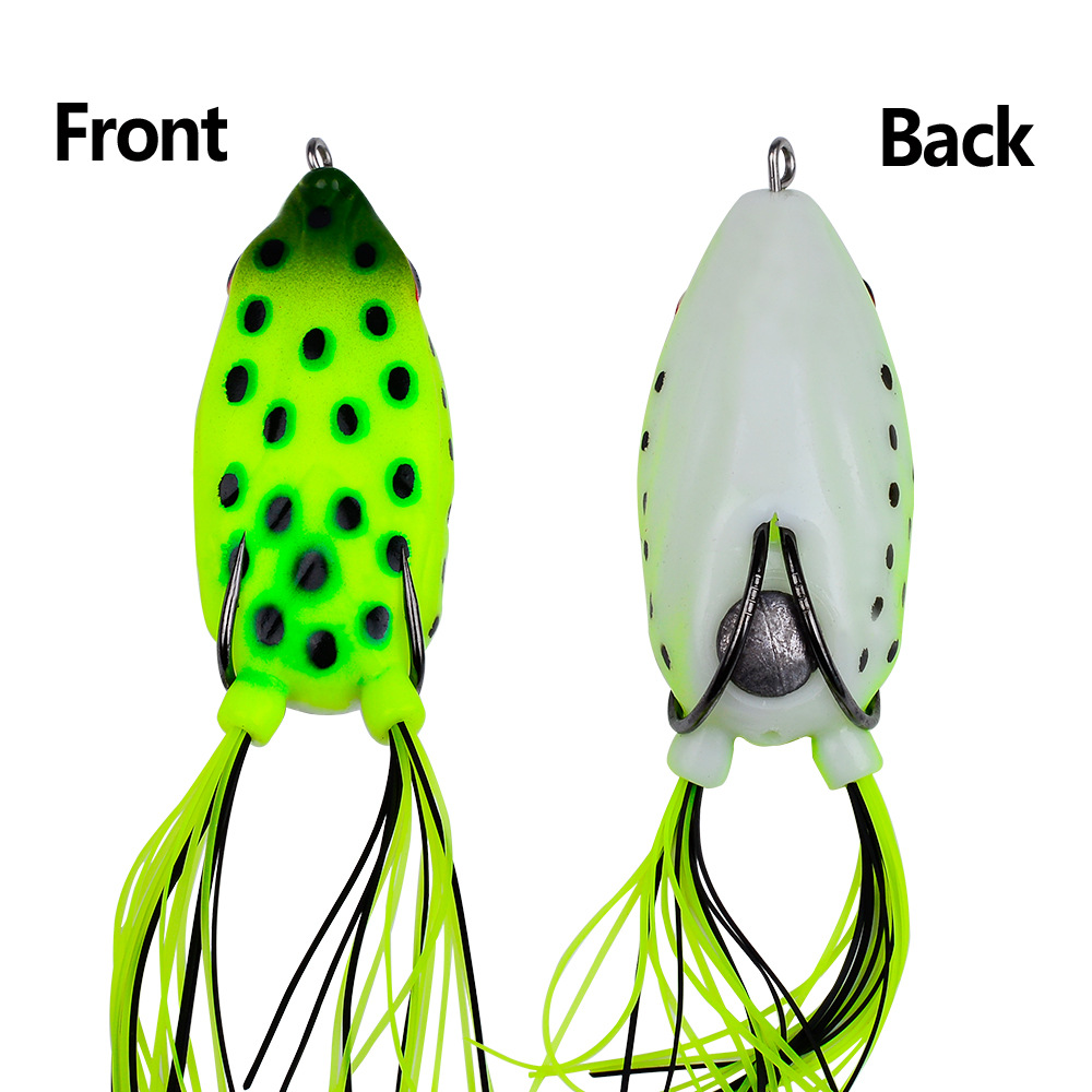 仿真路亞餌 7cm 15g浮水雷蛙打黑遠投浮水蛙餌路亞假魚餌魚鈎批發