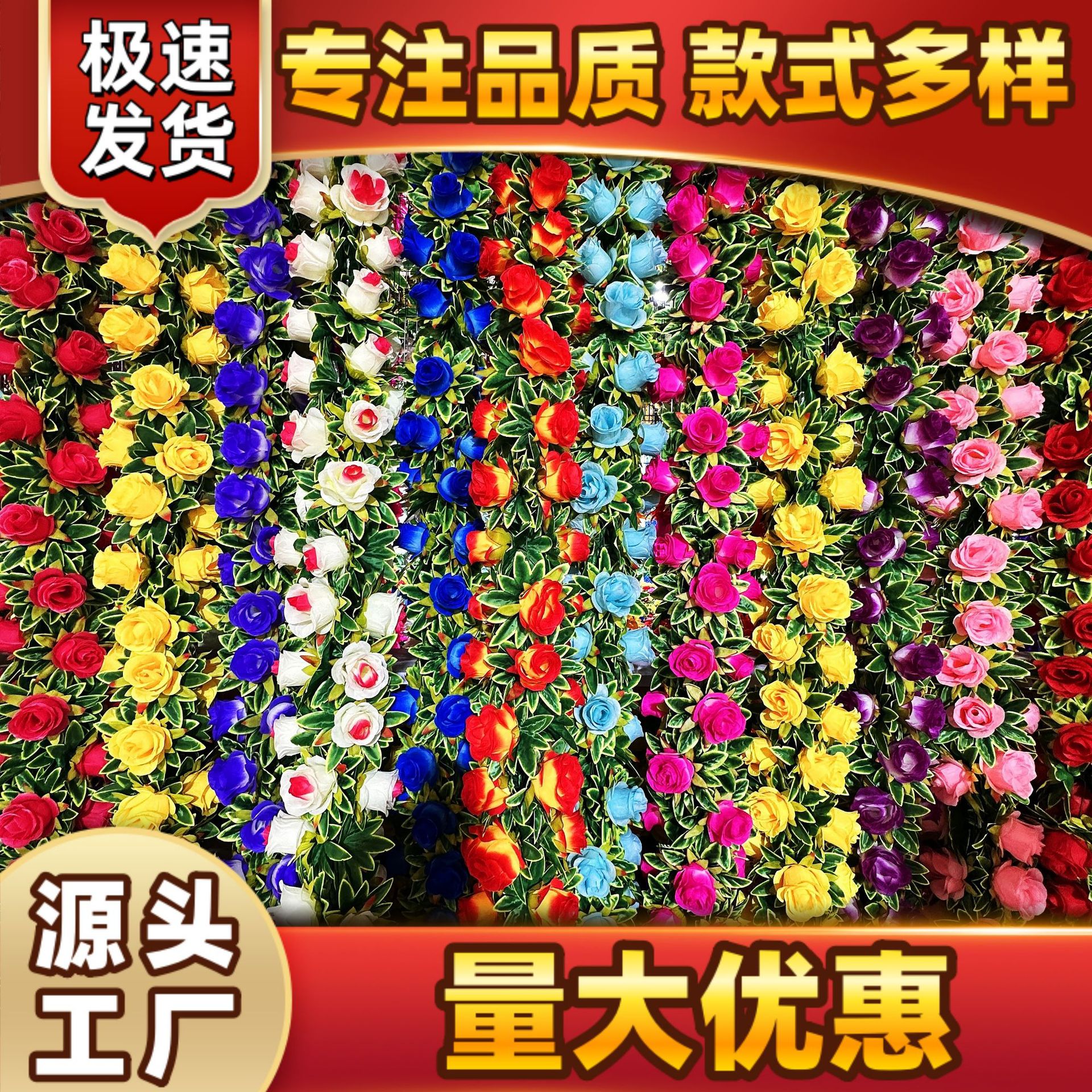 Simulated rose flower Qingming Festival tomb-sweeping tomb worship…