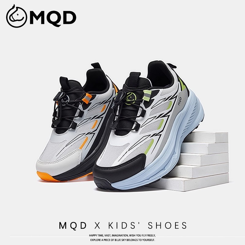 MQD/马骑顿男童徒步户外跑步鞋2025秋季中大童男孩校园软底运动鞋|undefined