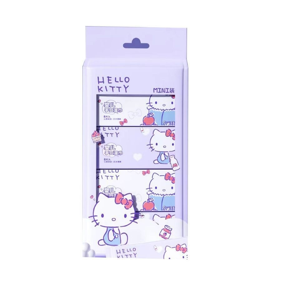 산리오 퍼플 KT8 물티슈