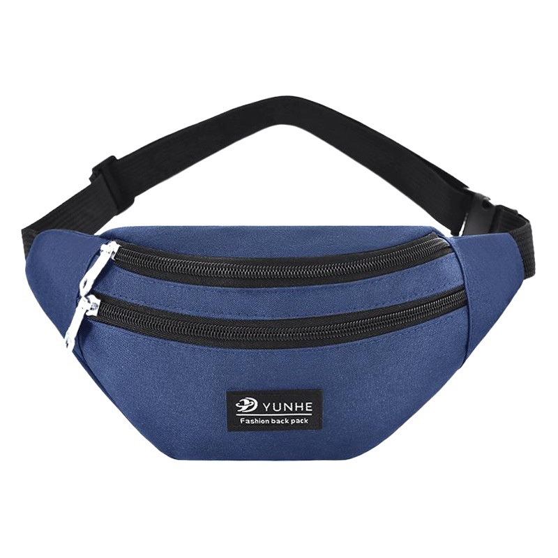 New Style Men's Korean-Style Waist Bag Wholesale Multi-Purpose Fashion Mobile Phone Shoulder Chest Bag Outdoor Sports Running Crossbody Bag for Women
