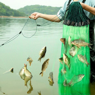 Three-Layer Thickened Sticky Net Fishing Net 1.7m 3.3m Layer Fish Net Sinking Net Fishing Net Sticky Net Wire Mesh