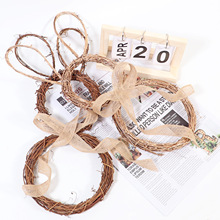 圣诞复活节花环藤圈土伏藤编家居花环挂饰配件 圣诞装饰diy材料包