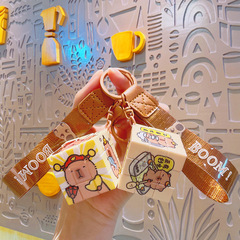 カピバラミニルービックキューブのキーホルダー