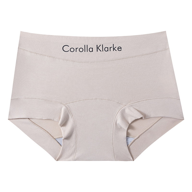 Calzoncillos de algodón puro para mujer 7A antibacteriano y largo, calzoncillos bóxer cómodos y transpirables de cintura media de algodón, ropa interior de seguridad para niñas deportivas