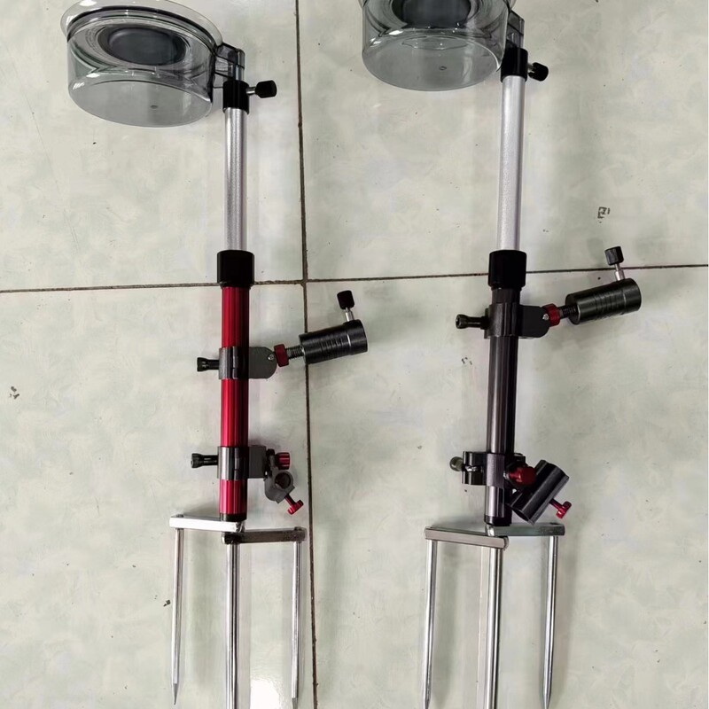 Retractable three-in-one ground support for wild fishing multifunctional portable battery support fishing bait tray ground support Retractable three-in-one ground support for wild fishing multifunctional portable battery support fishing bait tray ground support