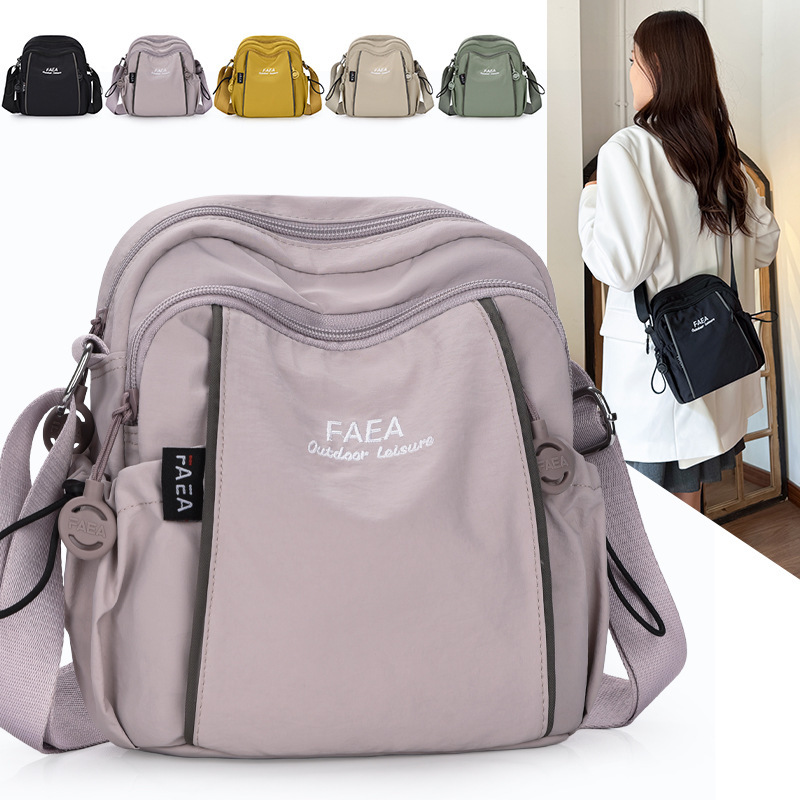 FAEA: A simple, versatile, multi-layered, lightweight women’s casual shoulder bag, perfect for everyday use and commuting – new style FAEA: A simple, versatile, multi-layered, lightweight women’s casual shoulder bag, perfect for everyday use and commuting – new style