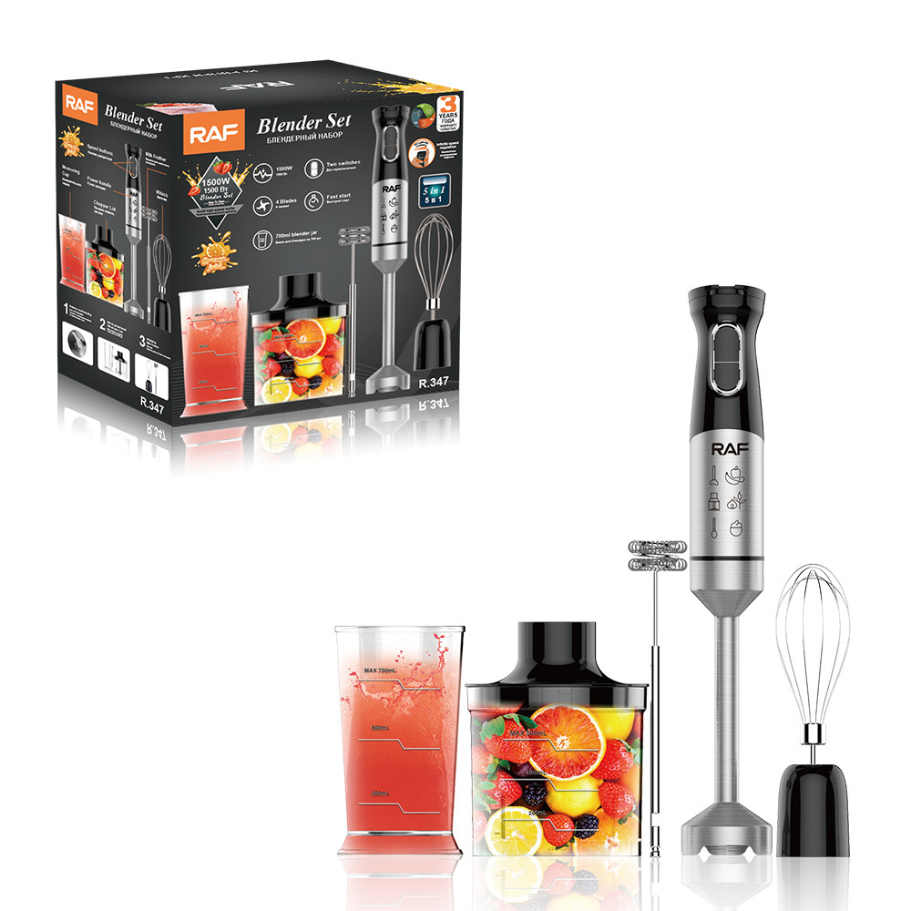 Exprimidor de jugo eléctrico de acero inoxidable transfronterizo estándar europeo motor multifuncional de gran capacidad mezclador de jugo crude varilla de cocina image 51