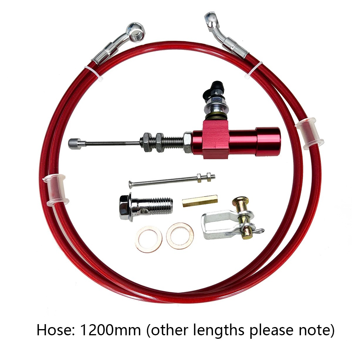 Motorcycle parts factory direct supply hydraulic clutch pump street car cross-ride cable modified clutch locomotive kit