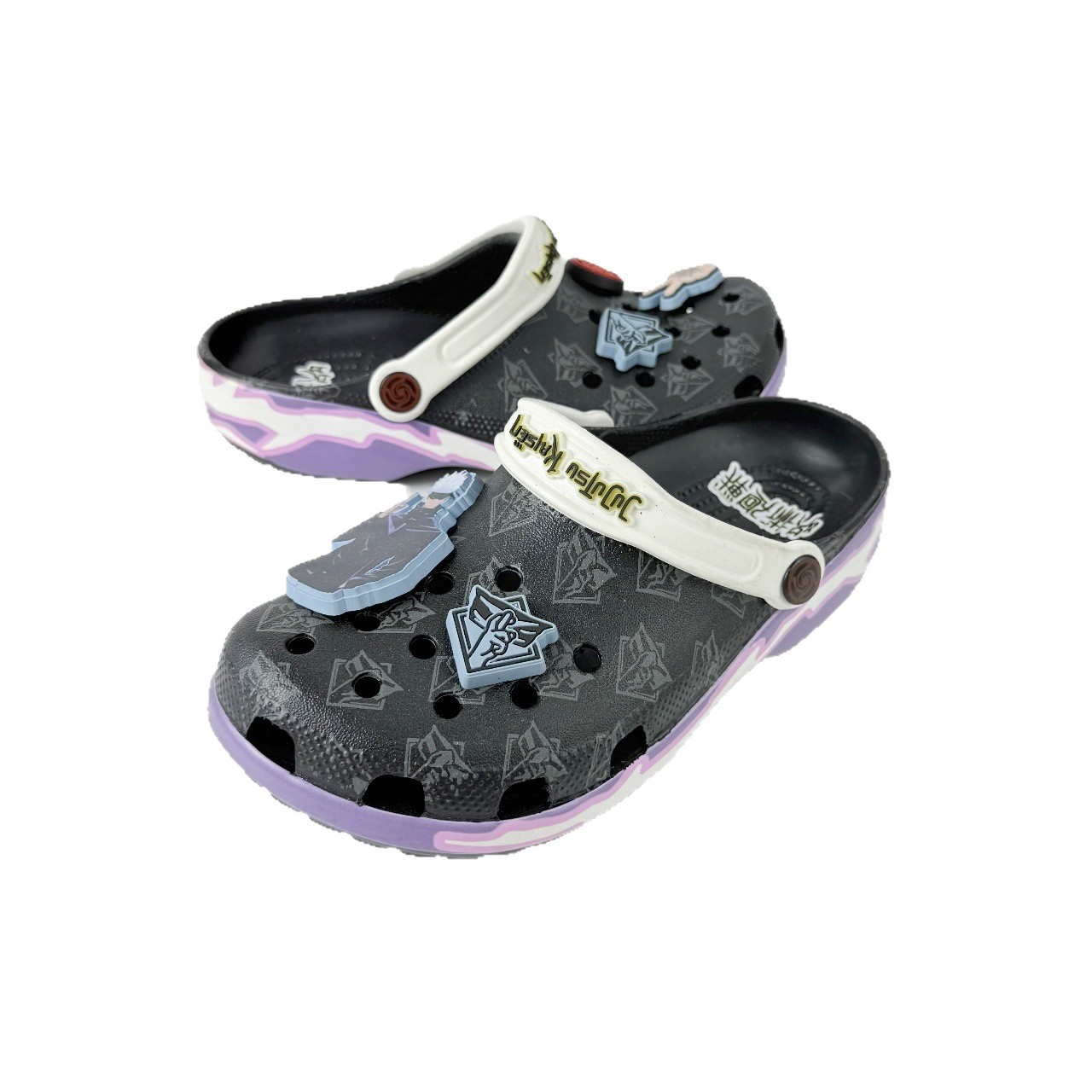 Zapatos tipo Crocs unisex con diseño