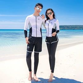 比基尼;连体泳衣;潜水服