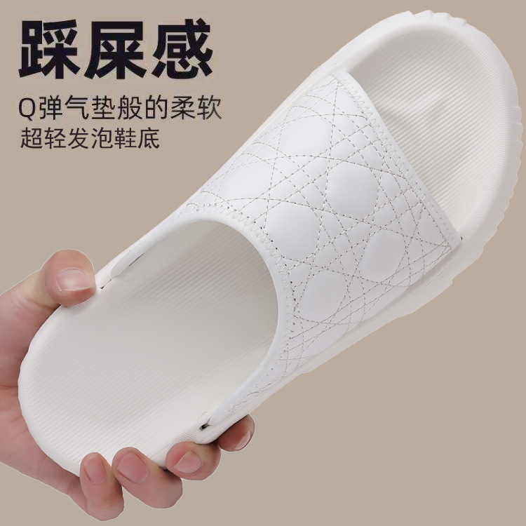 Verano de piel de oveja nueva zapatillas de hombre zapatillas de cuero zapatillas de hombre zapatillas de playa transpirables sandalias zapatos de hombre