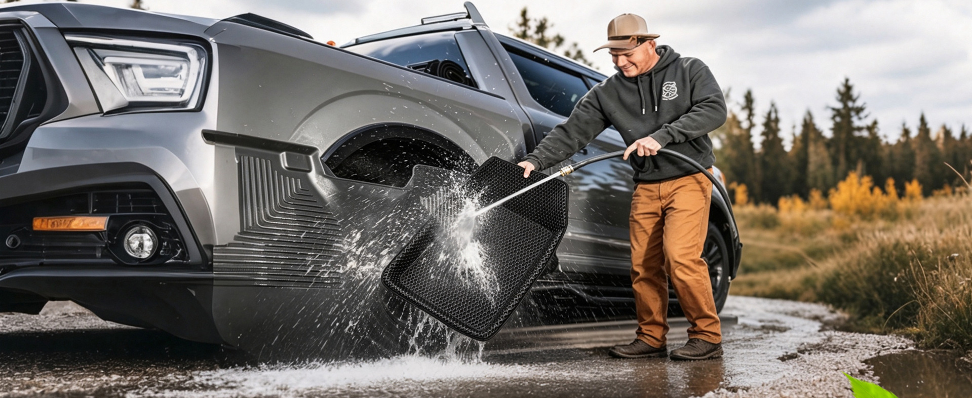New cross-border car floor mats, universal, dirt-resistant, thickened, wear-resistant, non-slip, washable, wholesale for foreign trade