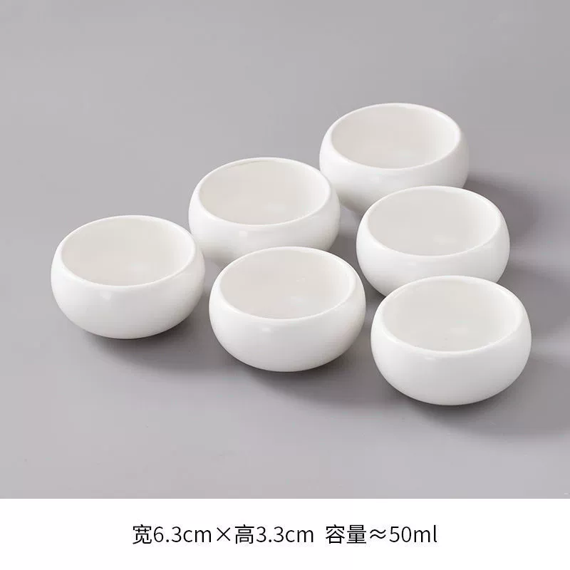 Ceramic tea cup, tea set, 6 pieces