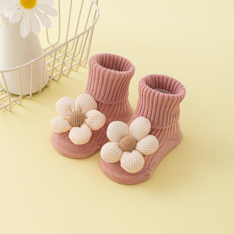 Calcetines de recién nacido anti-deslizante de clase A calcetines de piso para bebés de 1 - 3 años de edad, calcetines delgados de primavera y verano, calcetines de recién nacido no estrangular image 8