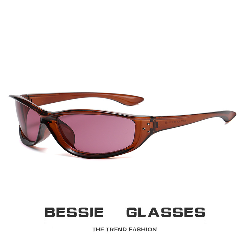 Futuristic Irregular Sunglasses For Women Unisex Street Style_voghion.com