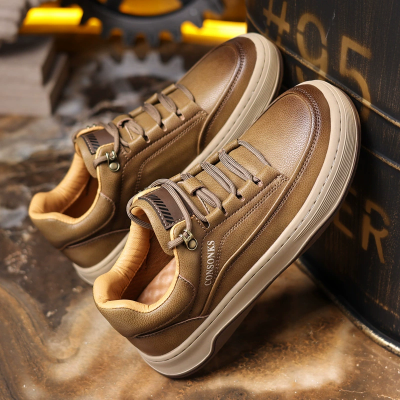 Мужские кроссовки 2024: Новинка осени, модные повседневные уличные рабочие кроссовки, универсальные, удобные, нескользящие, оптом