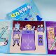 Princess Aisha Finished Magnetic Quiet Book New Small Handmade Free Making Educational Toys Aisha Magnetic Suction Dress-up Book