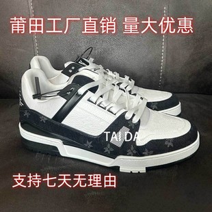 Dongguan Classy Black Denim Donkey Shoes Trainer Air Rubber Imported Cowhide Fabric Sports and Leisure Couple Flat Shoes