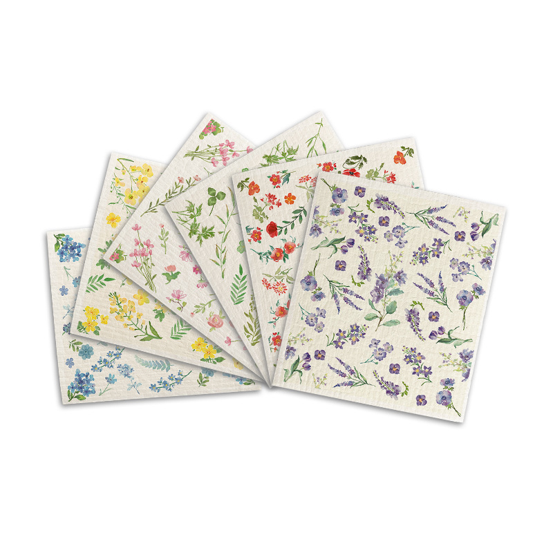 화려한 꽃 6개 팩