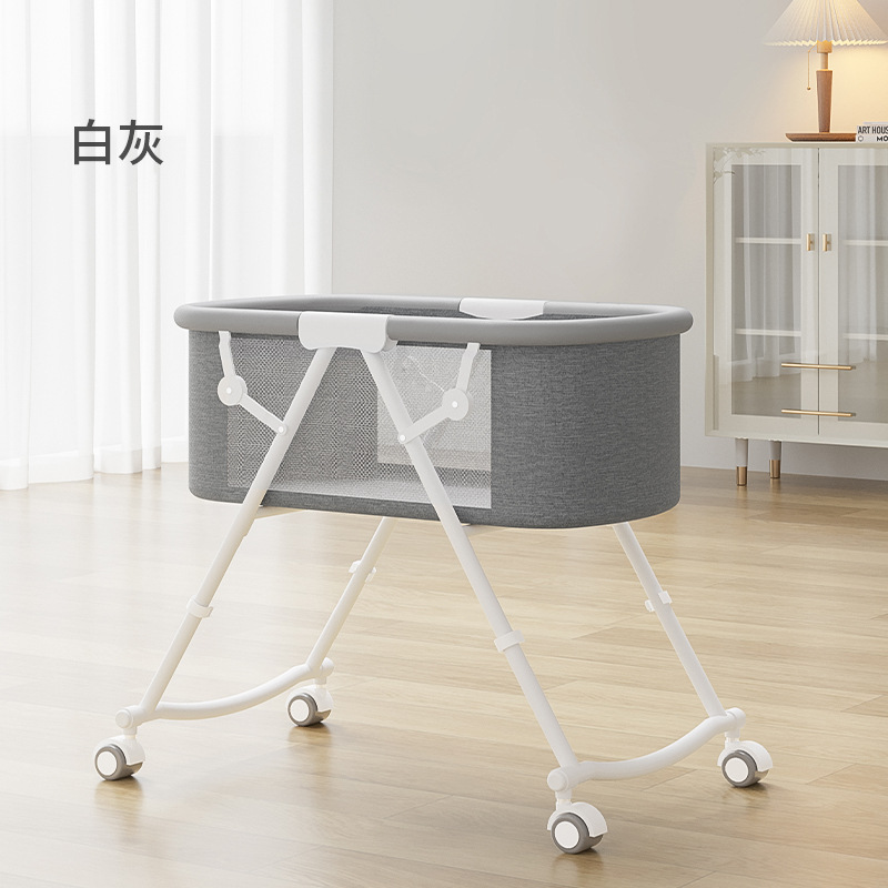 Cuna de bebé portátil extraíble cama portátil multifuncional plegable recién nacido cuna cuna cama bb con ruedas