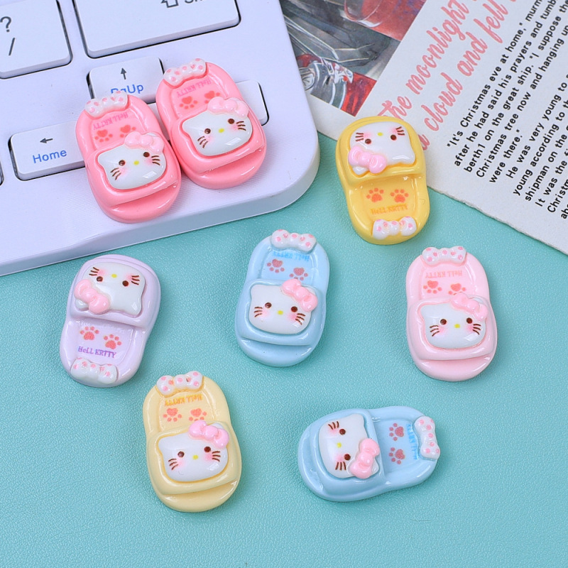 New Style Meow Slippers Cartoon Handmade DIY Accessories Cream Glue Resin Small Parts Hairpin Materials New Style Meow Slippers Cartoon Handmade DIY Accessories Cream Glue Resin Small Parts Hairpin Materials
